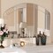 Large Beveled Edge Bathroom Vanity Mirror Arched Wall Decor Hall Entryway Mirror